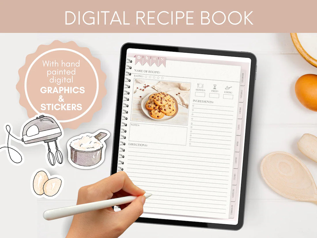 Davian Recipes - Good Notes Recipe Book